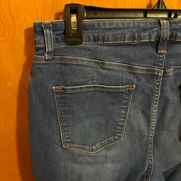 Croft & Barrow Stretch Jeans Size 12S Dark Blue - Picture 10 of 14